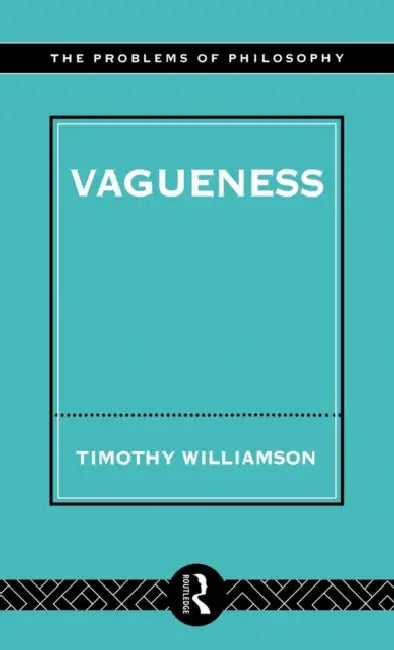 Buy Vagueness (English, Timothy Williamson) — BookShops.in