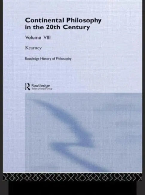 Buy Routledge History of Philosophy Volume VIII (English, Richard Kearney) — BookShops.in
