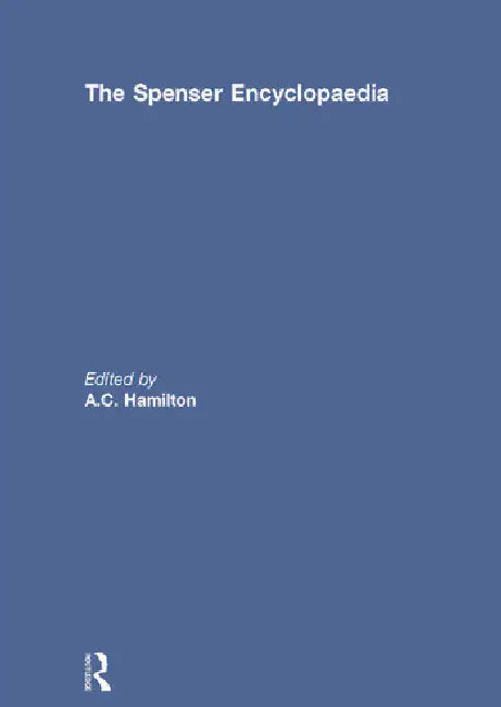Buy The Spenser Encyclopedia (English, Hamilton A.C.) — BookShops.in
