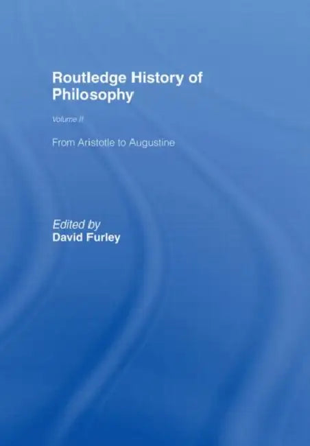 Buy Routledge History of Philosophy (English, Furley David) — BookShops.in