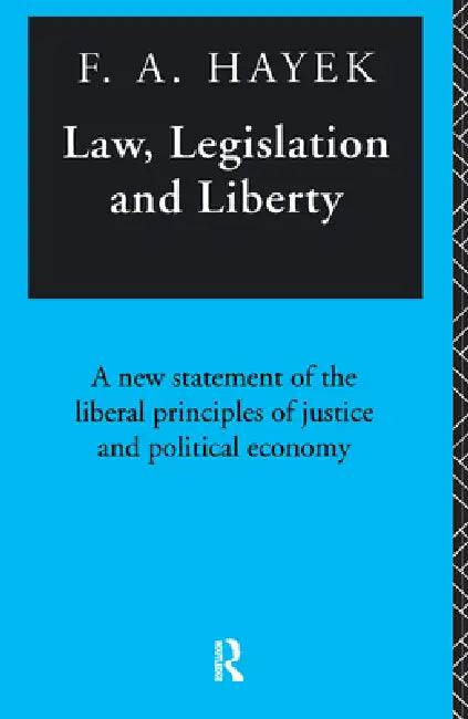 Buy Law, Legislation and Liberty (English, F. a. Hayek) — BookShops.in