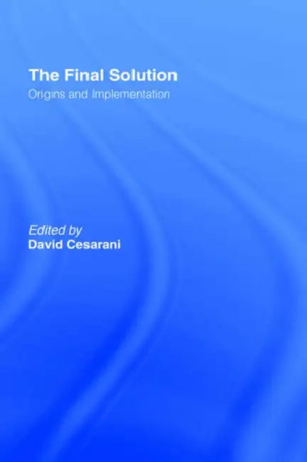 Buy The Final Solution (English, David Cesarani) — BookShops.in