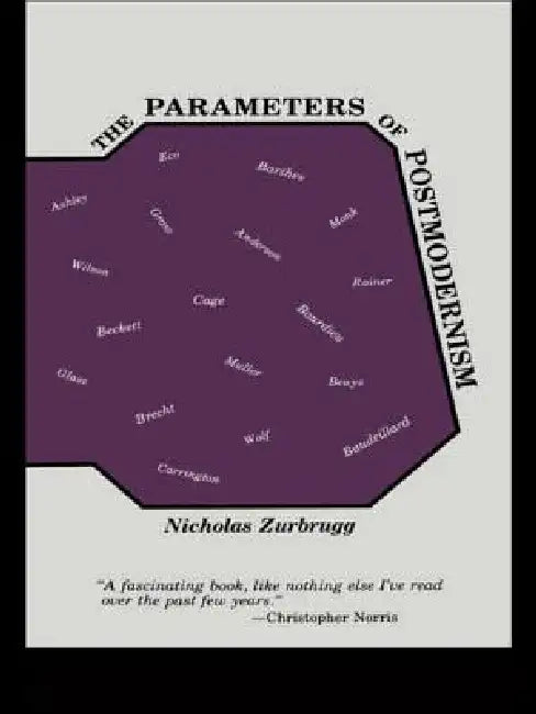 Buy The Parameters of Postmodernism (English, Nicholas Zurbrugg) — BookShops.in