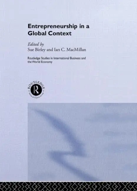 Buy Entrepreneurship in a Global Context (English, Birley Sue) — BookShops.in