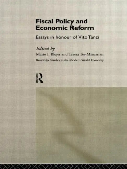 Buy Fiscal Policy and Economic Reforms (English, Blejer Mario I.) — BookShops.in