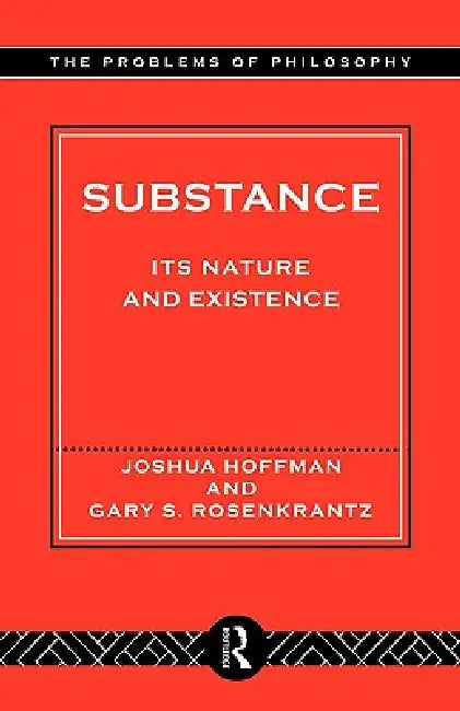 Substance (English, Joshua Hoffman | Gary Rosenkrantz)