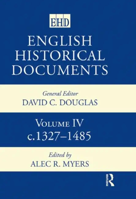 Buy English Historical Documents (English, Myers A.R.) — BookShops.in