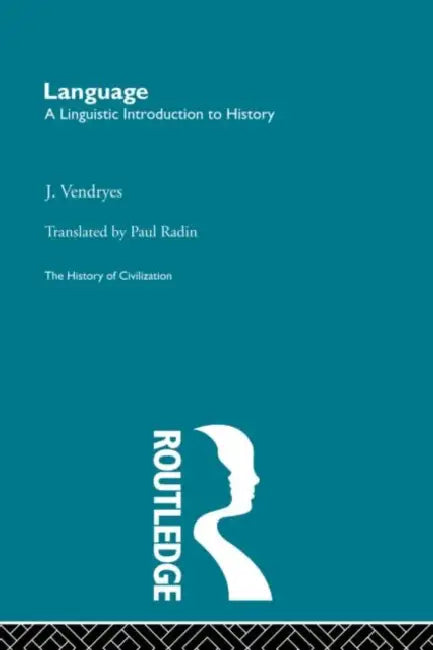 Buy Language (English, Vendryes J.) — BookShops.in