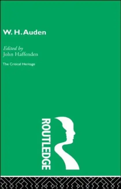 W.H. Auden (English, John Haffenden)