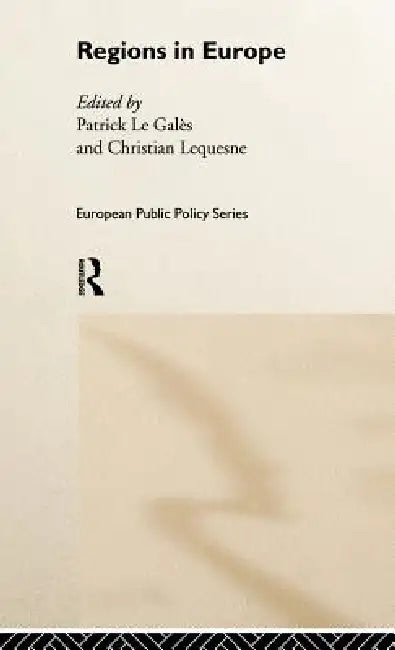 Buy Regions in Europe (English, Patrick Le Gales | Christian Lequesne) — BookShops.in