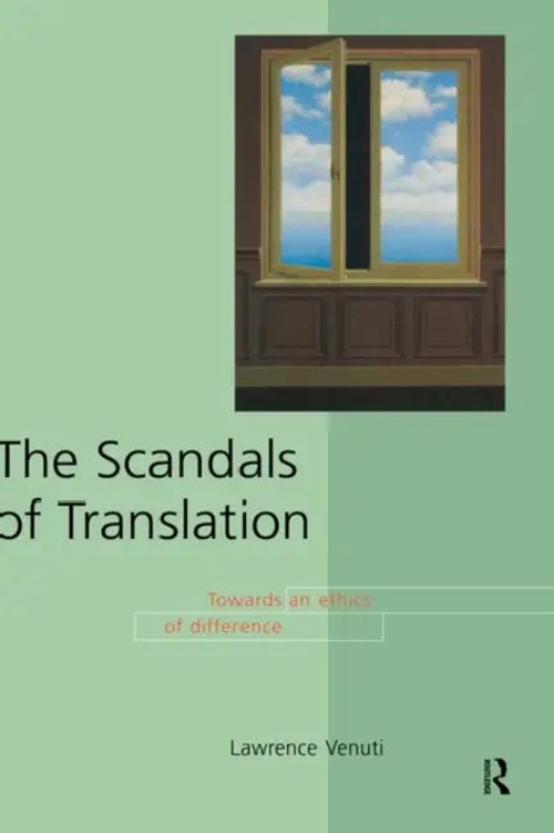 The Scandals of Translation by Lawrence Venuti – Routledge Hardcover view 2