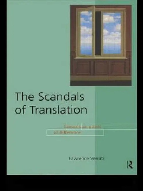 The Scandals of Translation by Lawrence Venuti – Routledge Hardcover view 2