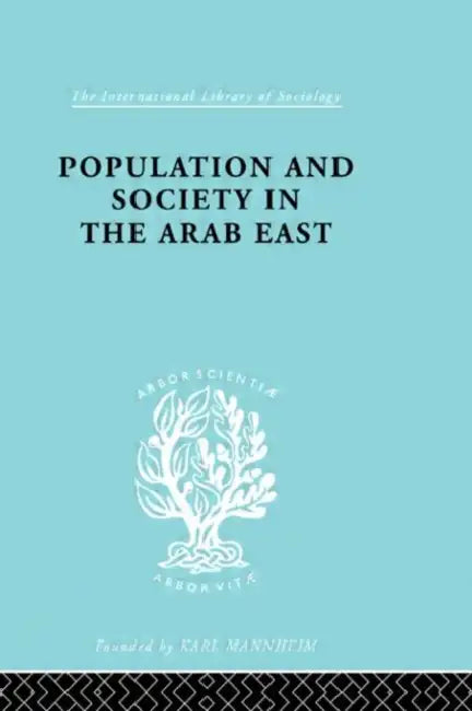 Populatn Soc Arab East Ils 68 (English, Baer Gabriel)