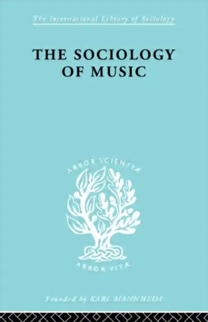 Sociology Of Music Ils 91 (English, Silbermann Alphons)