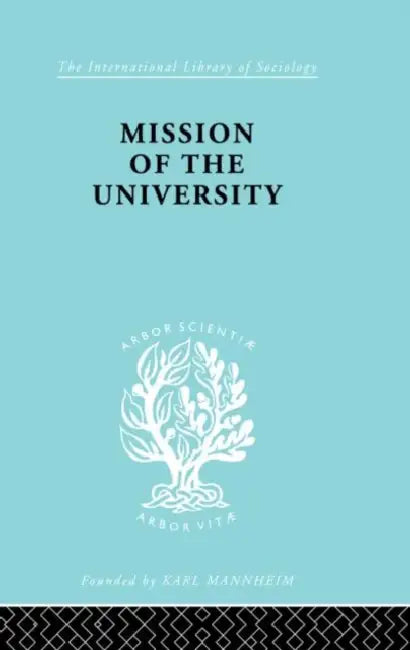 Buy Mission of the University (English, Gasset Jose Ortega y) — BookShops.in