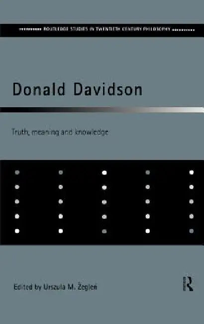 Donald Davidson (English, Ursula M. Zeglen)