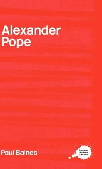 Buy Alexander Pope (English, Paul Baines) — BookShops.in