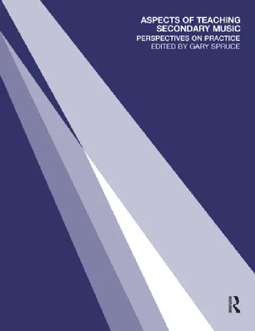 Buy Aspects of Teaching Secondary Music (English, Gary Spruce) — BookShops.in