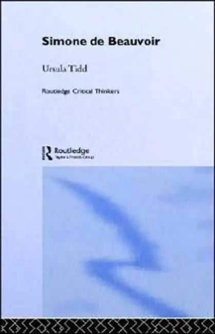 Buy Simone de Beauvoir (English, Ursula Tidd) β BookShops.in