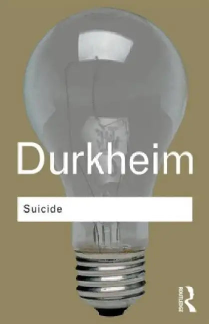 Suicide (English, Emile Durkheim)