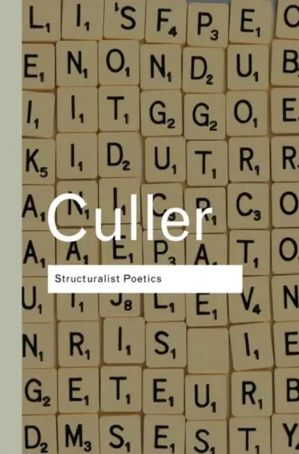 Structuralist Poetics (English, Jonathan Culler)