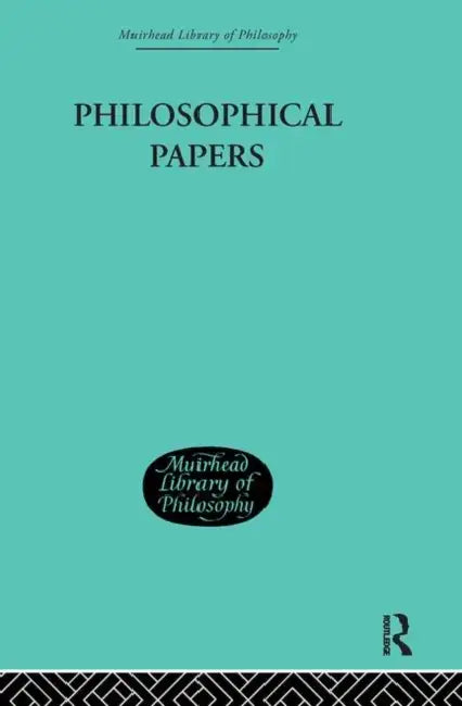 Philosophical Papers (English, George Edward Moore) view 3