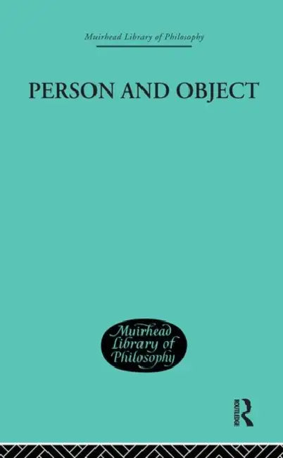 Person and Object (English, Roderick Chisholm)