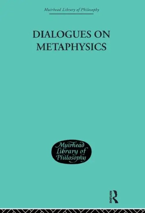Dialogues on Metaphysics and on Religion – Nicolas Malebranche Routledge Hardcover view 2