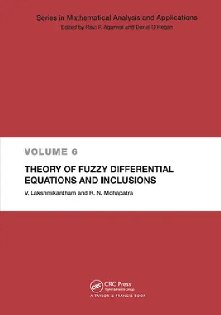 Theory of Fuzzy Differential Equations and Inclusions (English, V. Lakshmikantham | Ram N. Mohapatra)