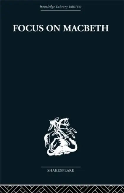 Buy Focus on Macbeth (English, John Russell Brown) — BookShops.in