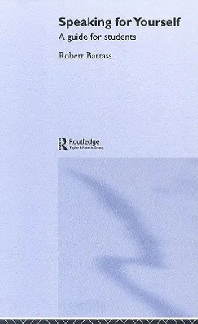 Buy Speaking for Yourself (English, Robert Barrass) — BookShops.in