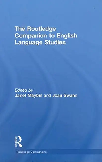 Buy The Routledge Companion to English Language Studies (English, Janet Maybin | Joan Swann) — BookShops.in