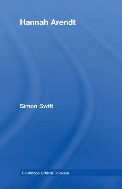 Hannah Arendt (English, Simon Swift)