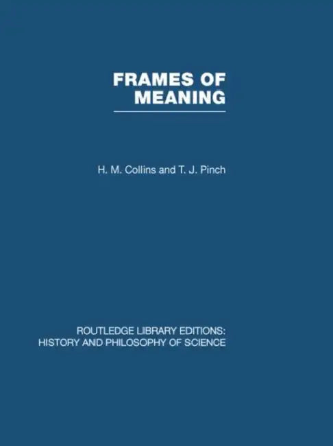 Buy Frames of Meaning (English, Hm Collins) — BookShops.in