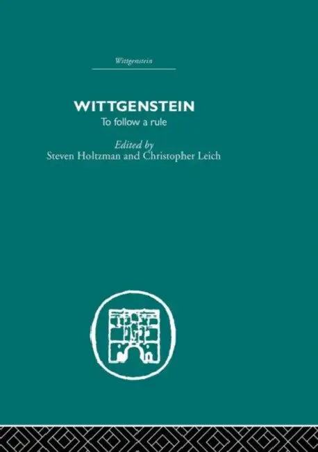 Buy Wittgenstein (English, S Holtzman) — BookShops.in