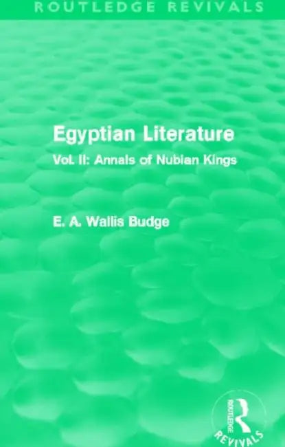 Buy Egyptian Literature (Routledge Revivals) (English, E.A. Budge) — BookShops.in