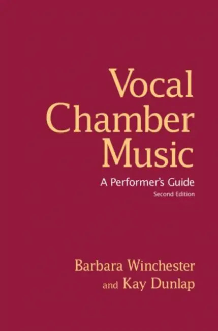 Buy Vocal Chamber Music (English, Barbara Winchester | Kay Dunlap) — BookShops.in