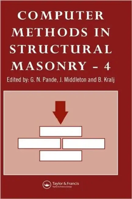 Buy Computer Methods in Structural Masonry - 4 (English, G. N. Pande | J. Middleton | B. Kralj) — BookShops.in
