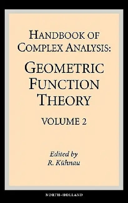 Handbook of Complex Analysis (English, Reiner Kuhnau)