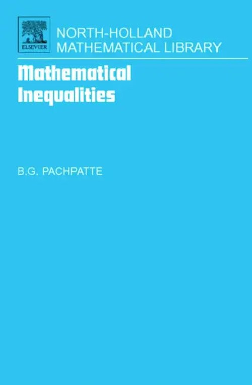 Mathematical Inequalities by B. G. Pachpatte – Elsevier Science view 2