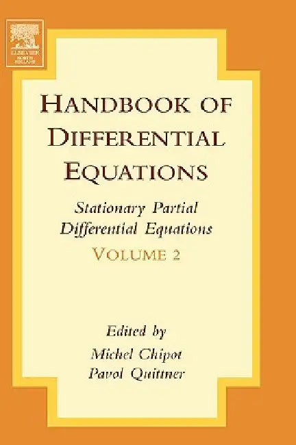 Handbook of Differential Equations (English, Michel Chipot | Pavol Quittner)