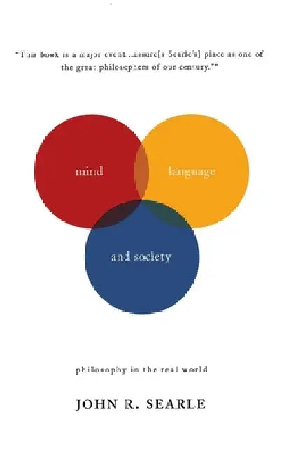 Mind, Language and Society (English, John R. Searle)