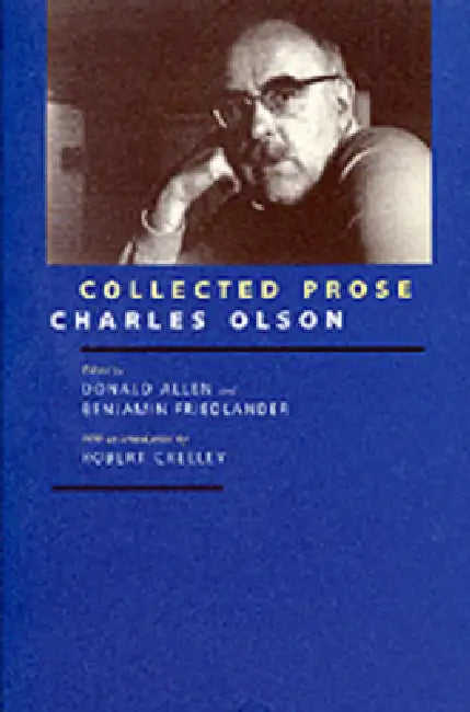 Collected Prose (English, Charles Olson | Donald Allen | Benjamin Friedlander)