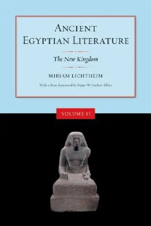 Ancient Egyptian Literature Volume II – New Kingdom Texts view 2