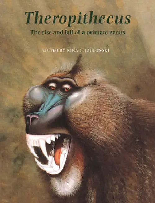 Buy Theropithecus (English, Nina G. Jablonski) — BookShops.in