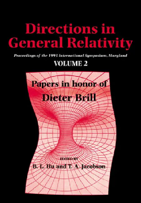 Directions in General Relativity, Vol.2 (English, B. L. Hu | T. A. Jacobson | Hu B. L.)