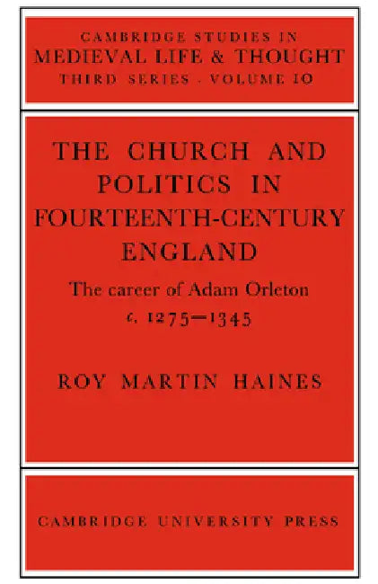 Buy Church/Politcs (English, Roy Martin Haines) — BookShops.in
