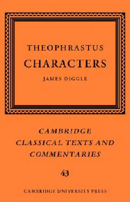Buy Theophrastus (English, Theophrastus | James Diggle) — BookShops.in