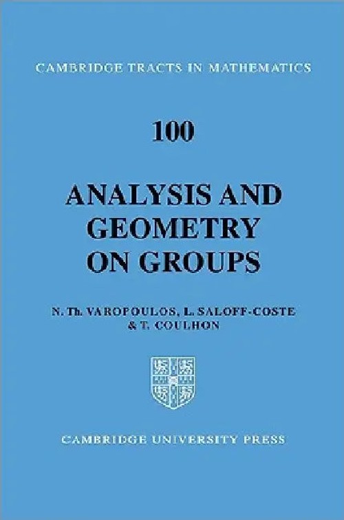 Analysis and Geometry on Groups – N. Th Varopoulos view 3