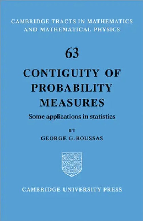 Contiguity of Probability Measures: Some Applications in Statistics – George G. Roussas view 2